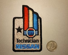 Vintage Nissan Technician SCOPE Patch Datsun JDM Memorabilia 1980s or 1990s