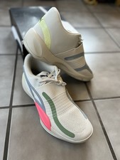New PUMA Rise Nitro Glacier Grey Sunset Pink Size 15 Mens Sneakers