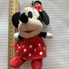 Minnie Mouse Plush Backpack/Bag Clip Disney New Fast Shipping 