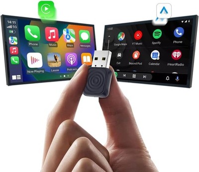 CarlinKit Adapter kabellos CarPlay Android Auto MINI Ultra 2in1 OTA Upgrade