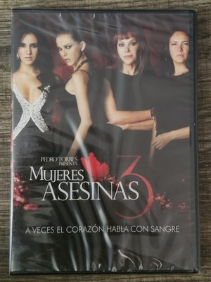 *DVD NUEVO* Mujeres Asesinas 3 (2008) Kika Edgar Ana Bertha Espin Dulce María