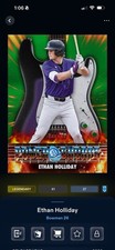 Topps Bunt DIGITAL 2026 Bowman ETHAN HOLIDAY POWER CHORDS Green /99
