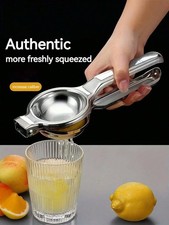 Stainless Steel Lemon Squeezer Manual Citrus Juicer Hand Press Orange Lime Fruit