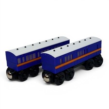 Tren de madera Gordons Special Coach and Brake Coach personalizado para Thomas Train