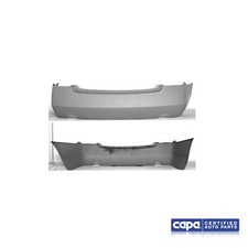 Bumper Cover Primed Rear For 2002-2006 Nissan Altima Sedan Capa Bumper Cover Primed Rear For 2002-2006 Nissan Altima Sedan Capa