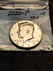 2020-P BU Kennedy Half Dollar  ** From OBW roll **