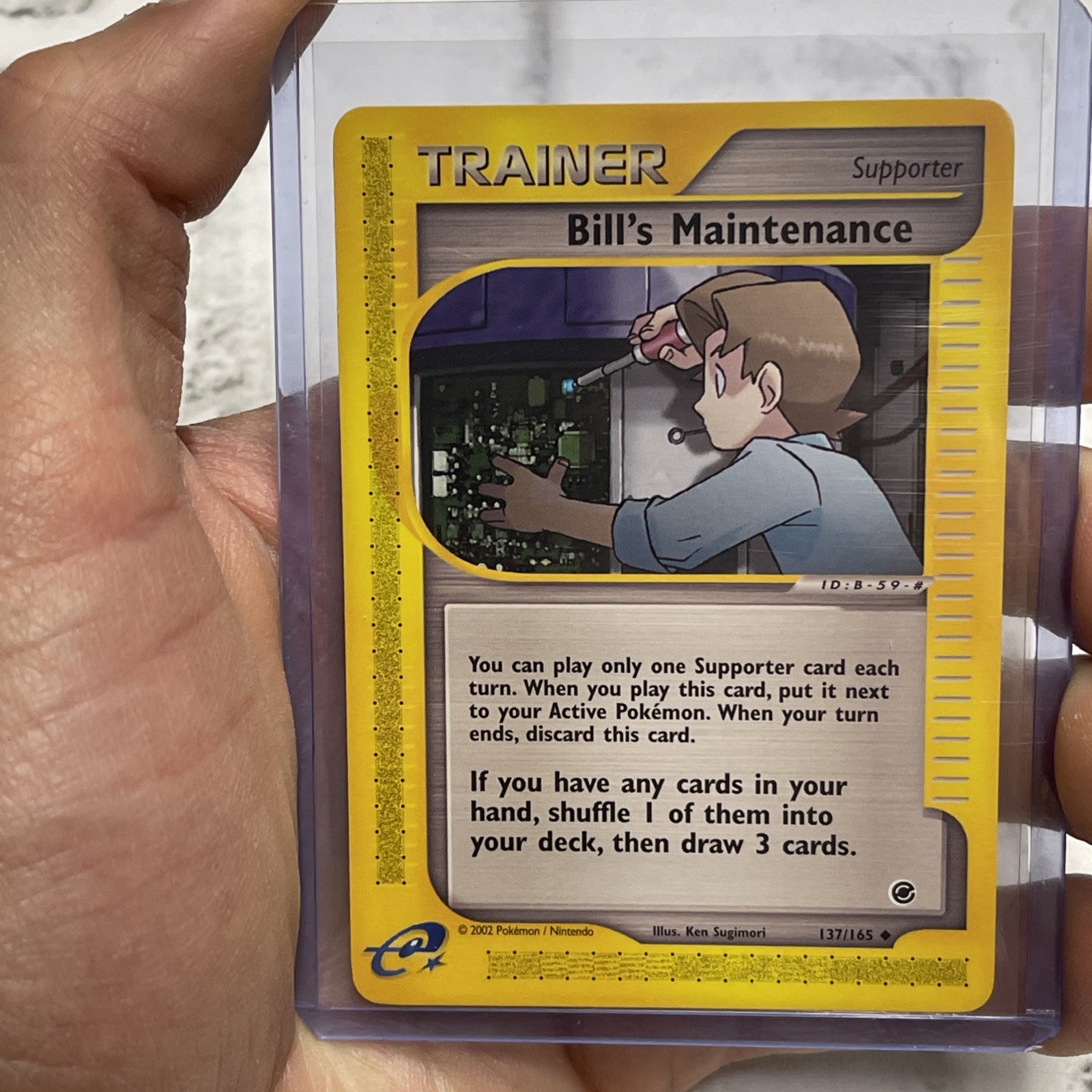 Bill’s Maintenance Expedition 137/165 WOTC Pokémon TCG E Reader NM/MT Uncommon