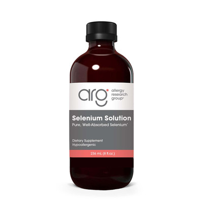 ARG Selenium Solution - Delivers 100 mcg - 8 Fl Oz (Pack of 1), Blue