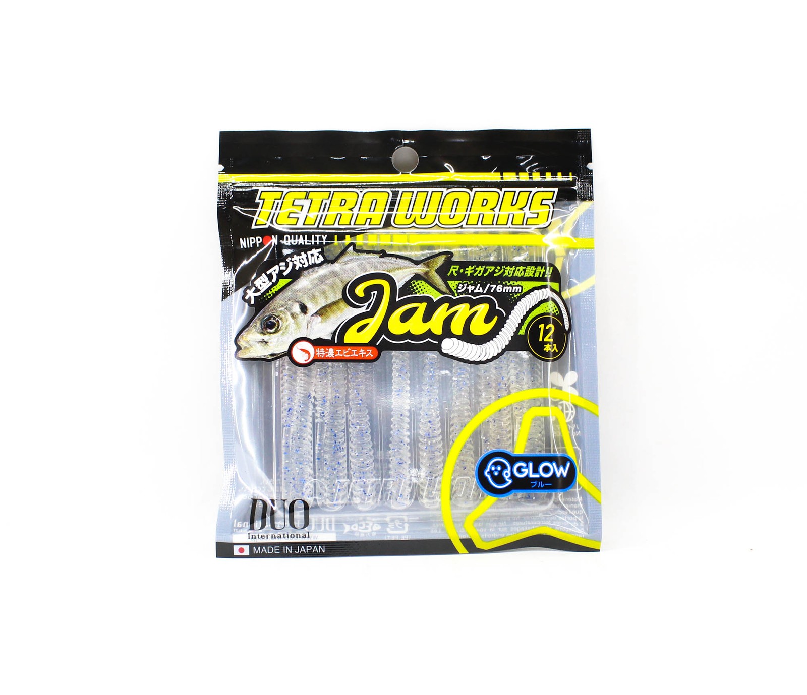 Duo Soft Lure Tetra Works Jam 76mm 12 per pack S504 (0084)