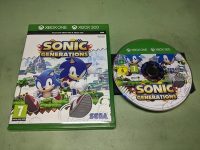 Sonic Generations Microsoft XBoxOne Disk and Case