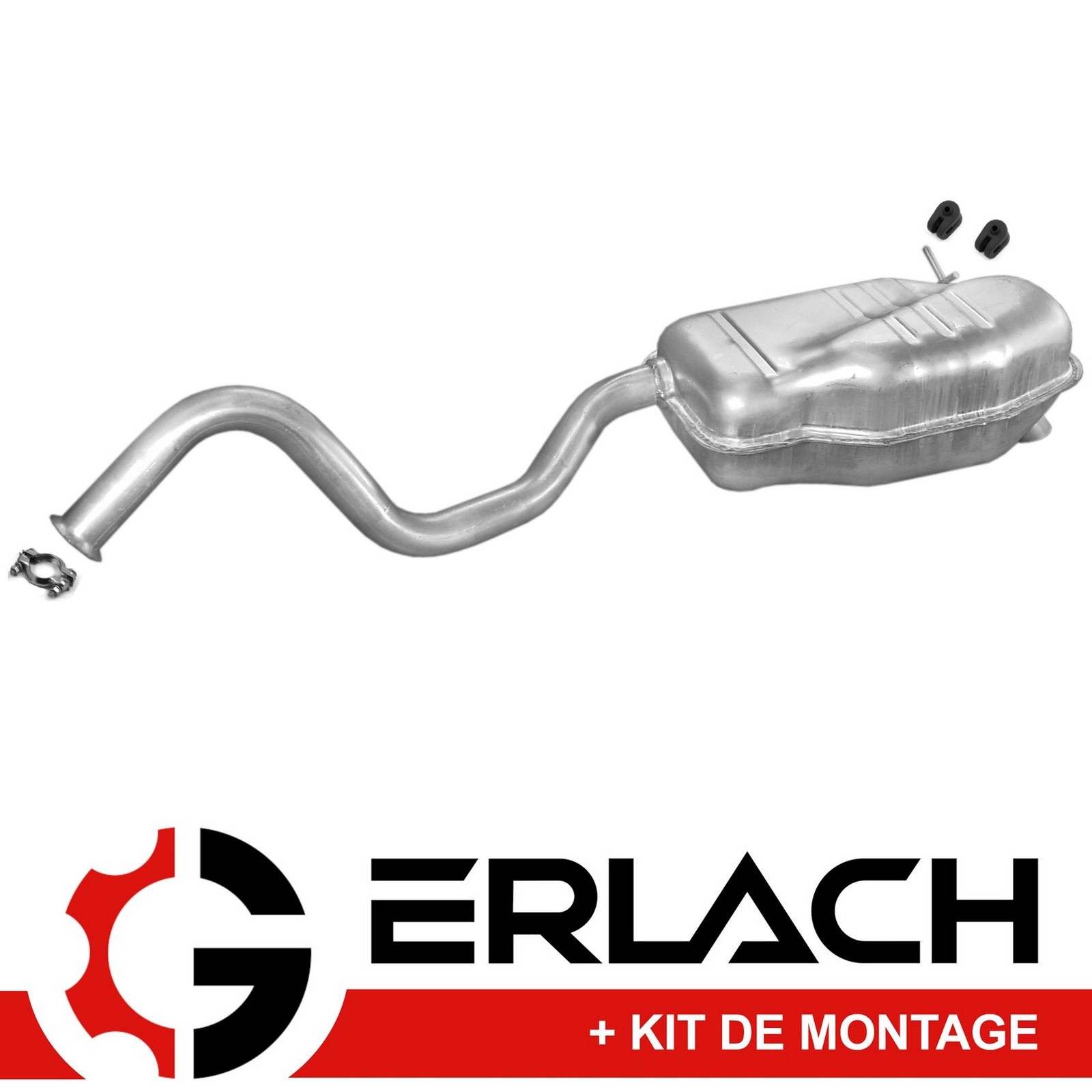 Silencieux arrière Renault Laguna 1 pot d'échappement berline essence et diesel 712