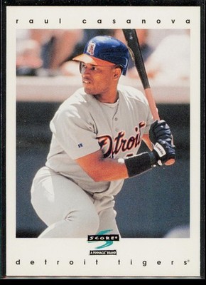1997 Score #28 Raul Casanova Detroit TIgers