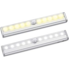 LED Motion Sensor Night Light Self-adhesive Battery Powered Wireless Closet Lamp