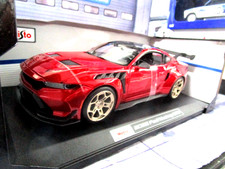 FORD Mustang Coupe GTD 5.2L re V8 rosso rosso 2025 muscolo auto Maisto 1:18