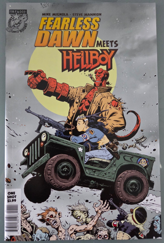 FEARLESS DAWN MEETS HELLBOY #1 ONE-SHOT (2020) ALBATTROS COMICS MANNION ...