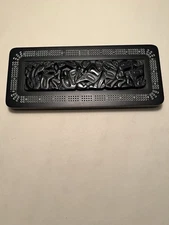 Haida 3 Player Black Cribbage Board Nation Hand Carved Boma New