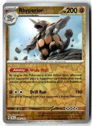 Rhyperior 076/142 Reverse Holo Rare - Stellar Crown