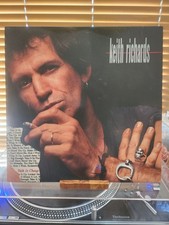 Keith Richards, Talk Is Cheap, 1988 1st Virgin, 1-90973, EX/EX