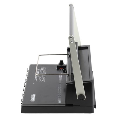 Binding Machine 2 Coils 34 Hole 12 Sheets Punching Capacity Spiral Coil Bind Hot