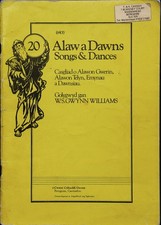 20 Alaw a Dawns.Songs and Dances .W.S. Gwynn Williams