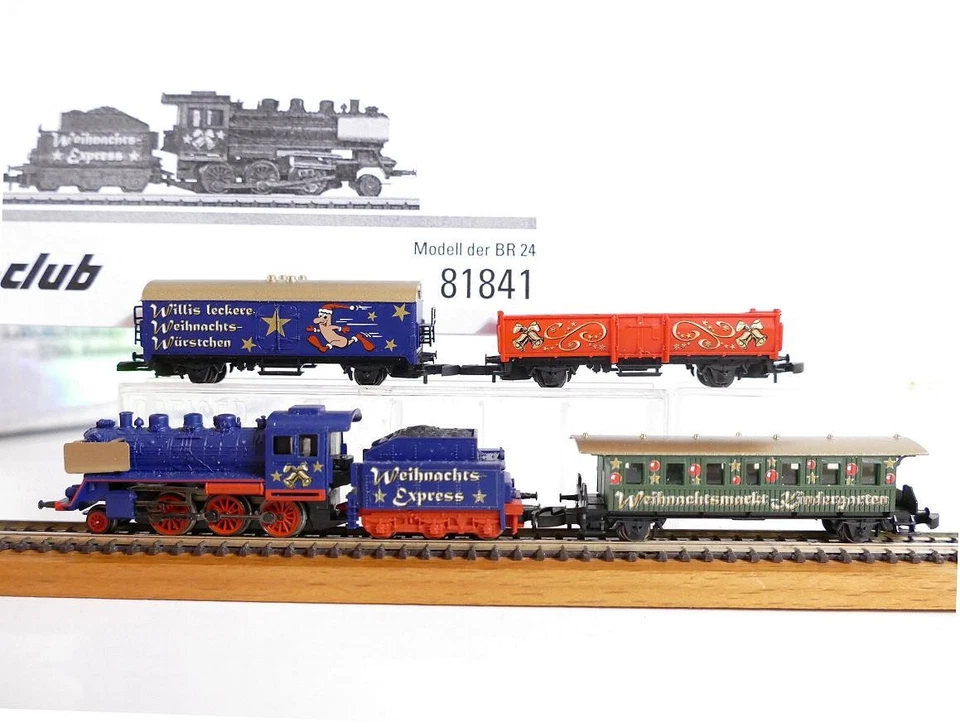 🇩🇪 Märklin mini club Spur Z.. 81841 Startpackung " Weihnachtszug " - Bild 3 von 4