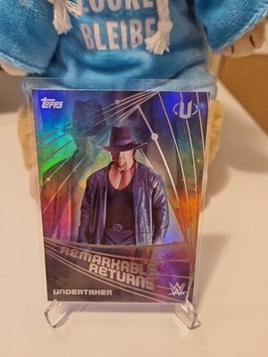 2025 Topps Universe WWE Undertaker Remarkable Returns Insert