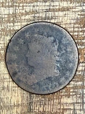 1C US Large Cent ~ Unreadable date