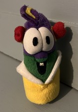Big Ideas Veggie Tales Finger Puppet Larry Boy Plush RARE Toy