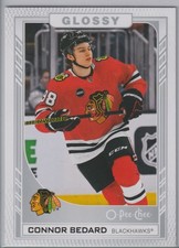 23-24 CONNOR BEDARD RC UPPER DECK S2 O-PEE-CHEE GLOSSY ROOKIE #R-47 BLACKHAWKS