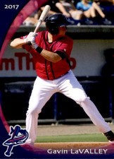 2017 Pensacola Blue Wahoos Grandstand 16 Gavin LaValley Choctaw Oklahoma OK Card