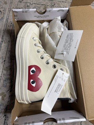 Converse x Comme Des Garcons Play Chuck 70 Hi Sneakers M3 W5 150205C