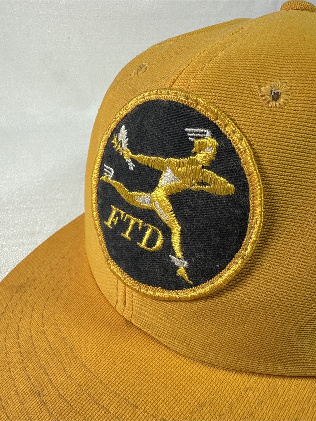 RARE Vintage 1978 Florists Telegraph Delivery FTD Mercury Wing Hat