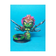 Impact Scar Mini Chibi Snake Demoness Pack New