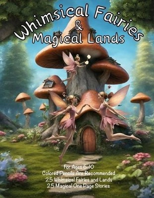 Whimsical Fairies and Magical Lands by David Phillips Paperback Book