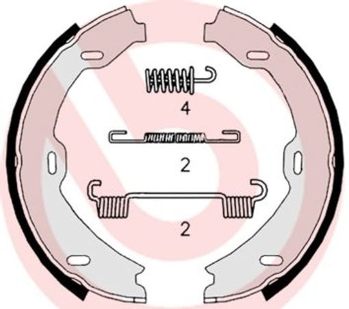 Fits BREMBO S 50 518 jaws ham.r. MERCEDES ⭐UK Stock⭐ - Image 11