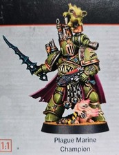 Warhammer 40k Kill Team Death Guard Plague Marine Champion Pre-Built