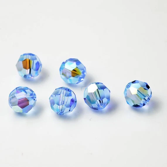 swarovski crystal beads for dresses Swarovski Crystals Beaded Shiny Wedding Gown with Rhinestone Embroidery High Neck Piece