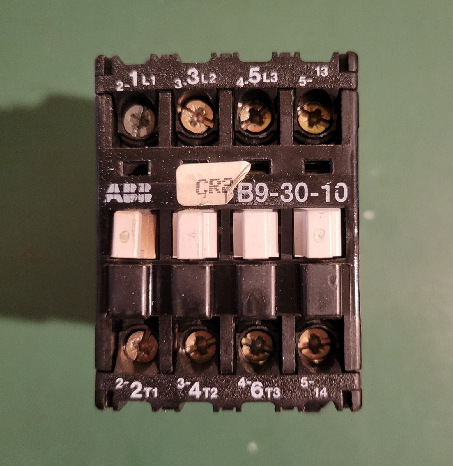 ABB B9-30-10 Schütz aus einem Conceptronic Reflow Ofen ausgebaut