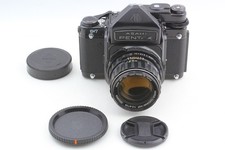 Exc 5 Pentax 6x7 67 MUP MU TTL Finder SMC 105mm f2.4 Lens Medium Format Camera
