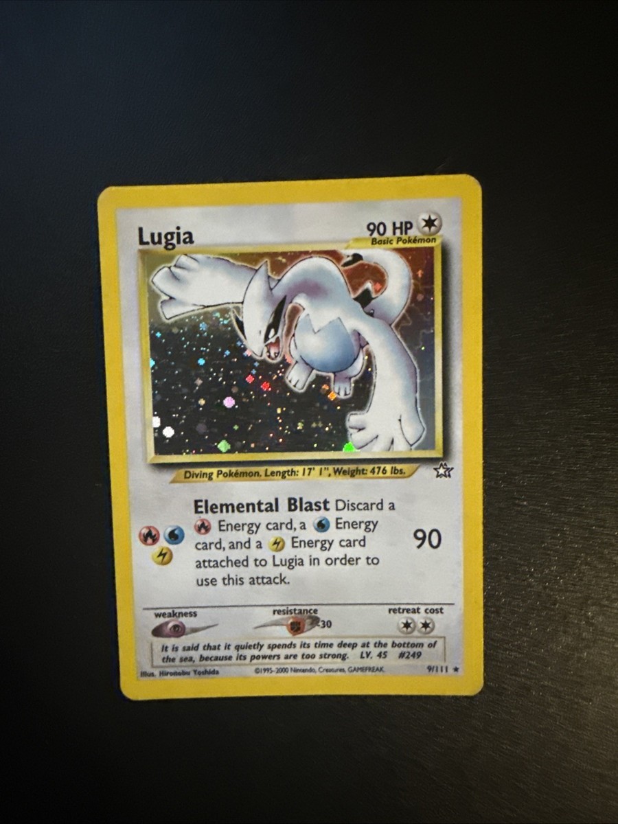 Lugia 9/111 Neo Genesis Holo with swirl | eBay