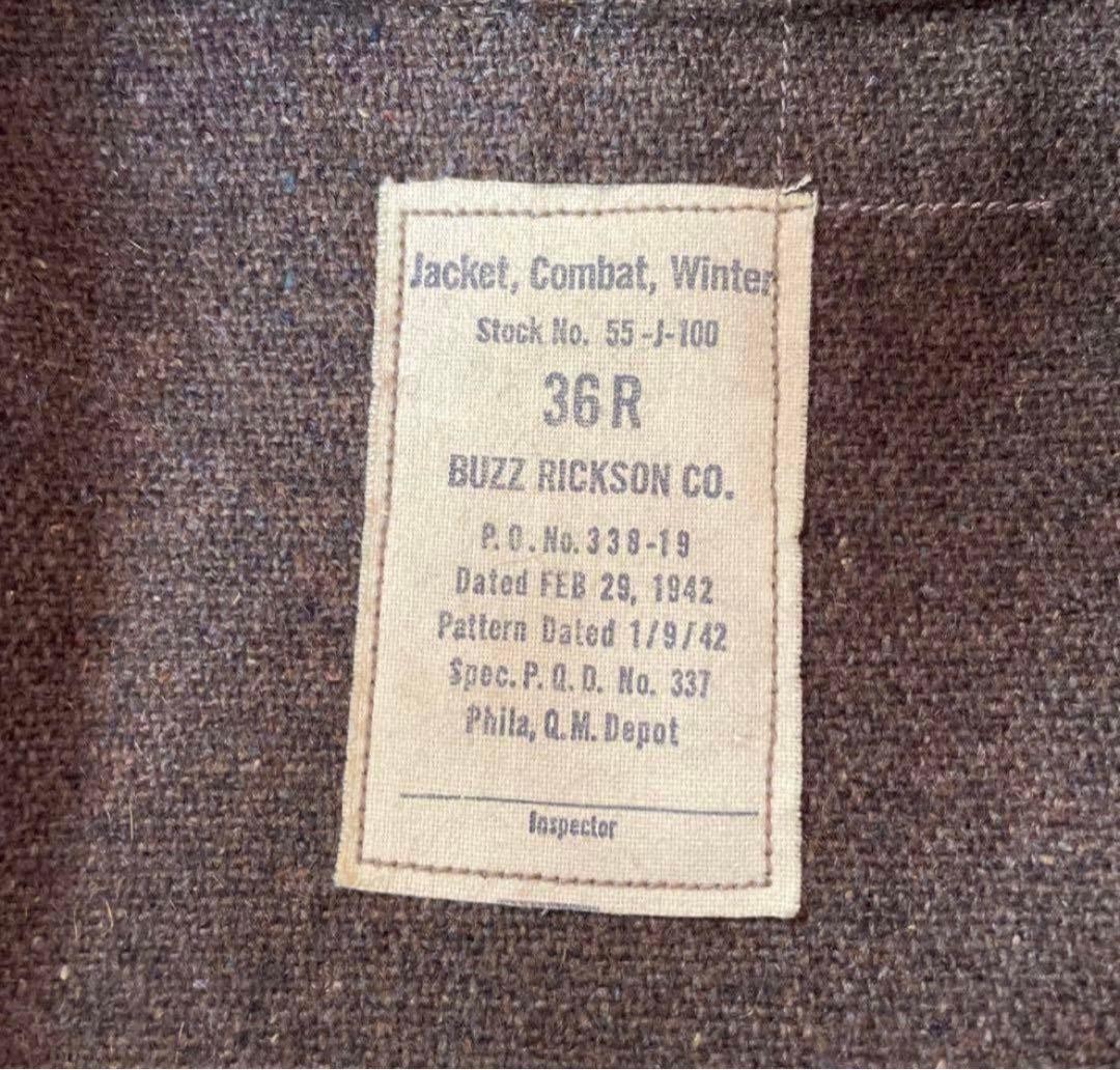 Excellent Used Buzz Rickson's Flight Jacket S USA… - image 4