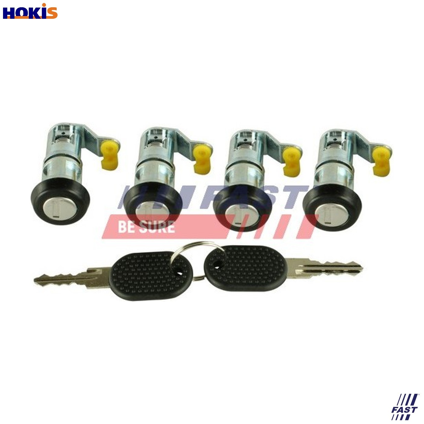 4x ✅Fits FAST FT94171 DOOR LOCK CYLINDER IVECO DAILY 06> KIT H ⭐UK Seller⭐ - Image 8