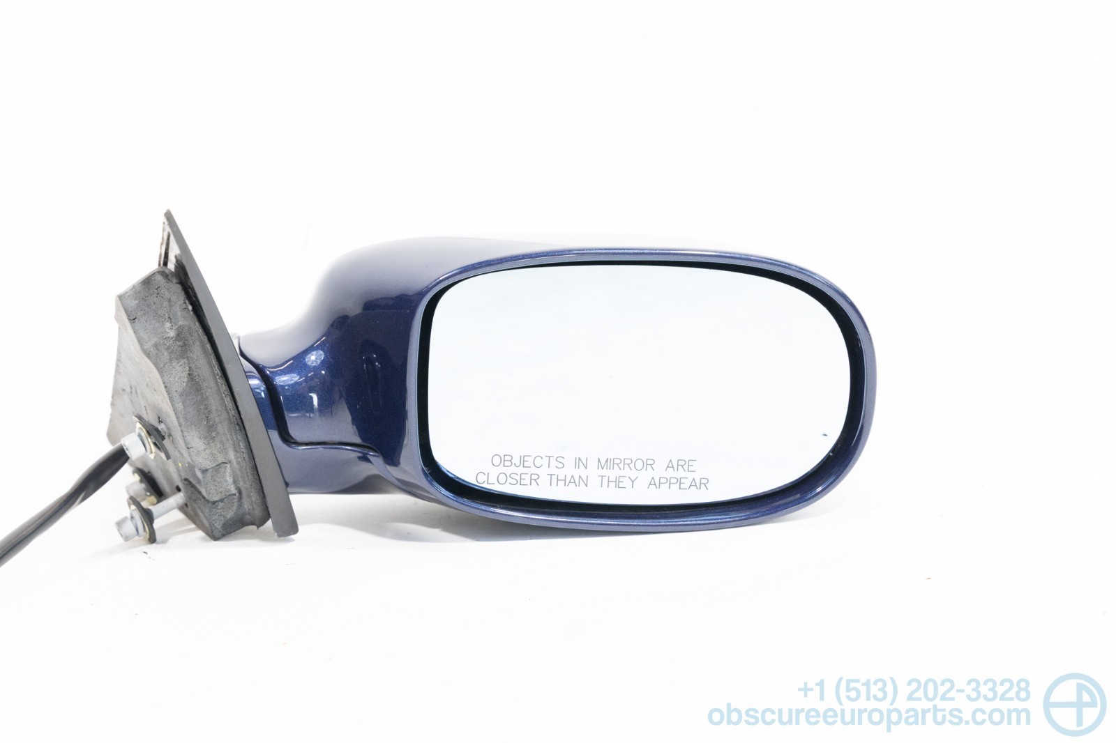 Used 2003-2008 Maserati M139 Quattroporte Right Mirror Blu Nettuno