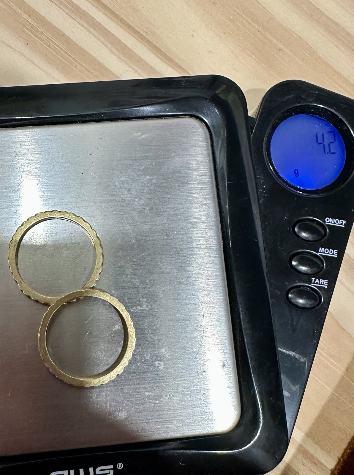 18k Braided Stack Ring Set - image 7