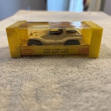 Aurora Thunderjet Dune Buggy Coupe White red stripes   with running Chassis  