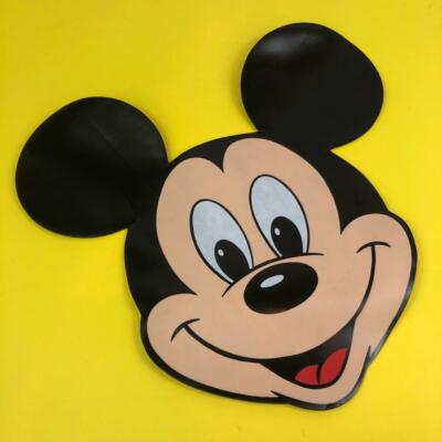 Vintage Disney Mickey Mouse Gesicht Tischset Wanddeko 90er 80er Jahre