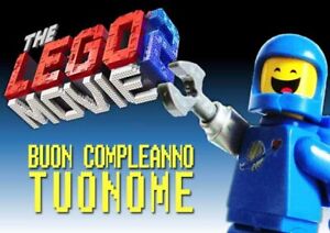 Cialda Lego Movie 2 Decorazione Torta Ostia O Zucchero Senza Glutine Ebay