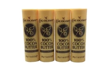 4pk Cococare 100% Cocoa Butter The Yellow Stick 1oz ea.