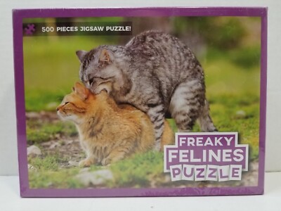 Freaky Felines Cat Puzzle 500 Pieces Better Me 2019 Perfect Gift