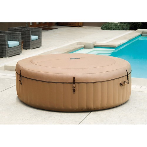 Intex Purespa 6 Person Portable 215x71cm Bubble Massage Spa Above Ground Tub Set - Picture 3 of 11